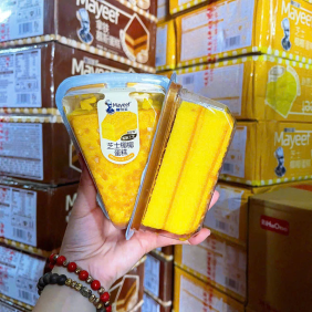 1 Cái Bánh Bông Lan Tam Giác Mayeef Vị Phô Mai - 6933661511797