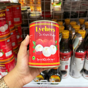 Vải Thiều Nước Đường Thanh Hà Lon 565g - 8938500398322