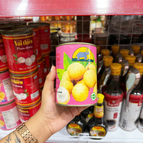 Long Nhãn Nước Đường Long An Lon 565g - 8938500398155