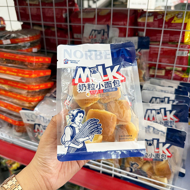 1 Bịch Bánh Mì Viên NORBETA Vị Trứng Sữa 1 Bịch Bánh Mì Viên NORBETA Vị Trứng Sữa