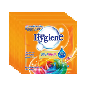 Set 24 Gói Nước Xả Vải Hygiene Đậm Đặc Màu Cam Expert Care Giảm Nhăn 20ml/ Gói - 8850092285029