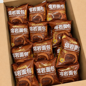 1 Thùng Bánh Mì Nhân Chảy Obalab Vị Socola - Thùng 35 Cái - 6970645921647THUNG