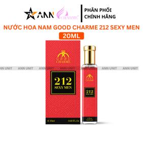 Nước Hoa Nam Good Charme 212 Sexy 20ml - Hương Thơm Sang Trọng Lịch Lãm - 8936194696700
