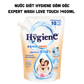 Nước Giặt Hygiene Đậm Đặc Expert Wash Love Touch 1400ml - Túi Màu Kem - 8850092254711
