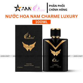 Nước Hoa Charme Luxury Mùi Nam Hộp Cứng Phiên Bản Mới 100ml - 8936194696649