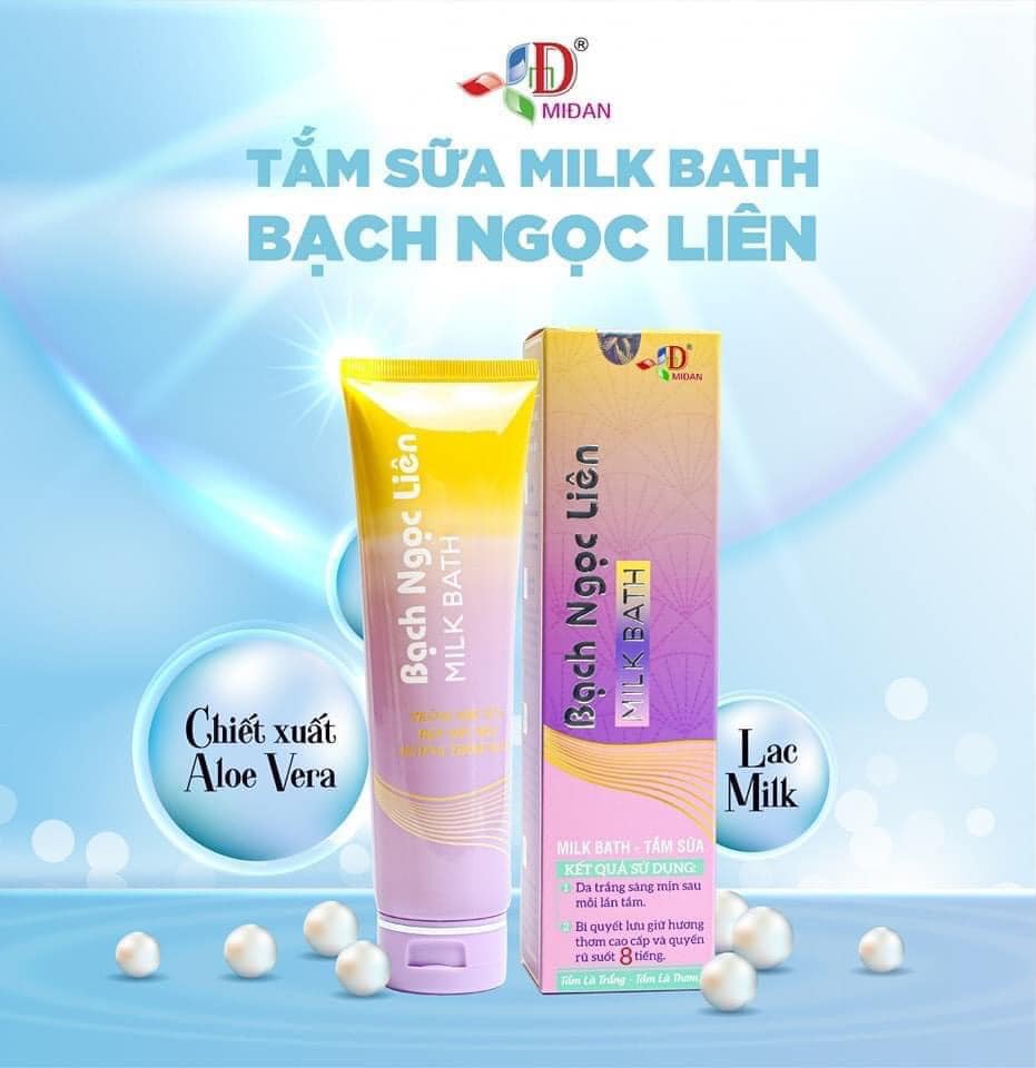 Bí quyết Lột Xác cho làn da với Tắm Sữa Milk Bath Bạch Ngọc Liên