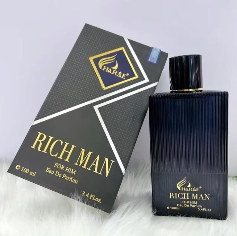 Nước hoa charme Rich Man có hương thơm rất dễ dàng nhận biết