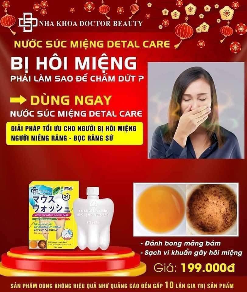 Nước súc miệng Dental Carre là sản phẩm chăm sóc răng miệng cao cấp