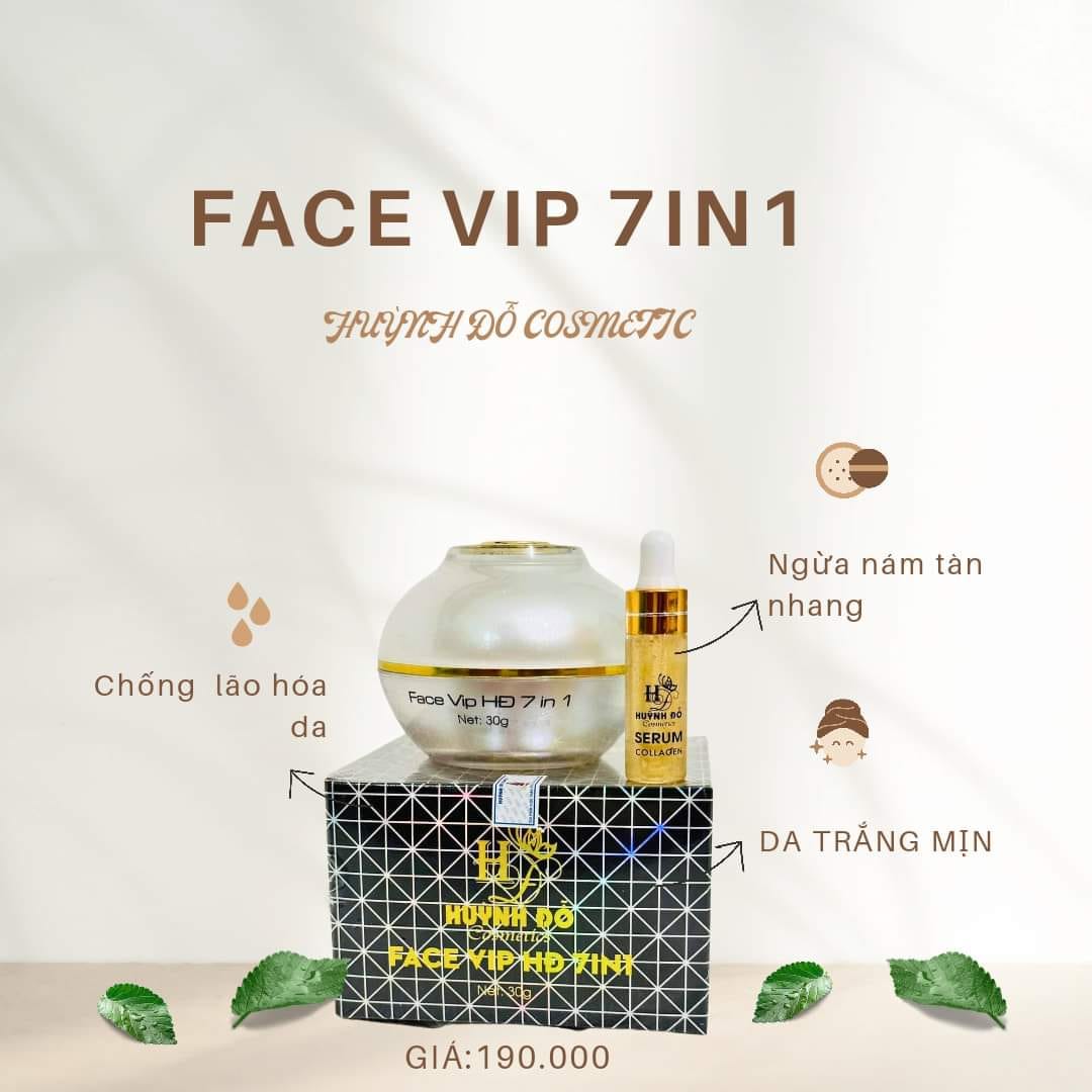 Kem Face Vip 7IN1 Huỳnh Đỗ