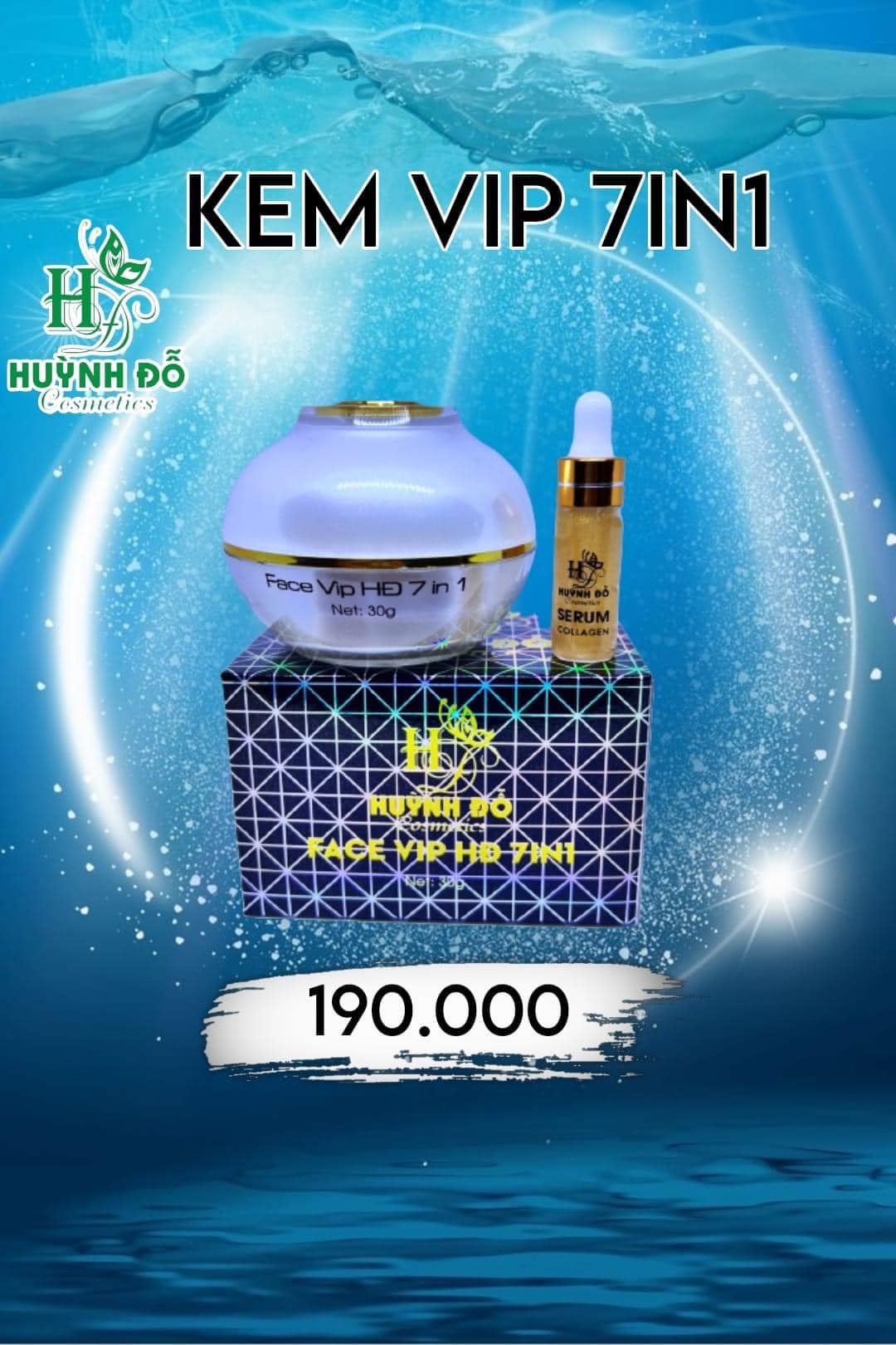 Kem Face Vip 7IN1 Huỳnh Đỗ