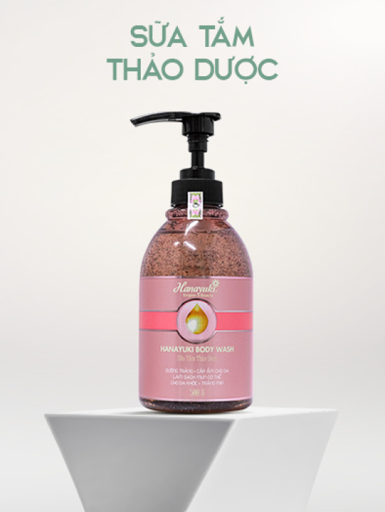 Sữa tắm thảo dược Hanayuki Body Wash là sản phẩm làm sạch, chăm sóc và bảo vệ làn da hằng ngày.