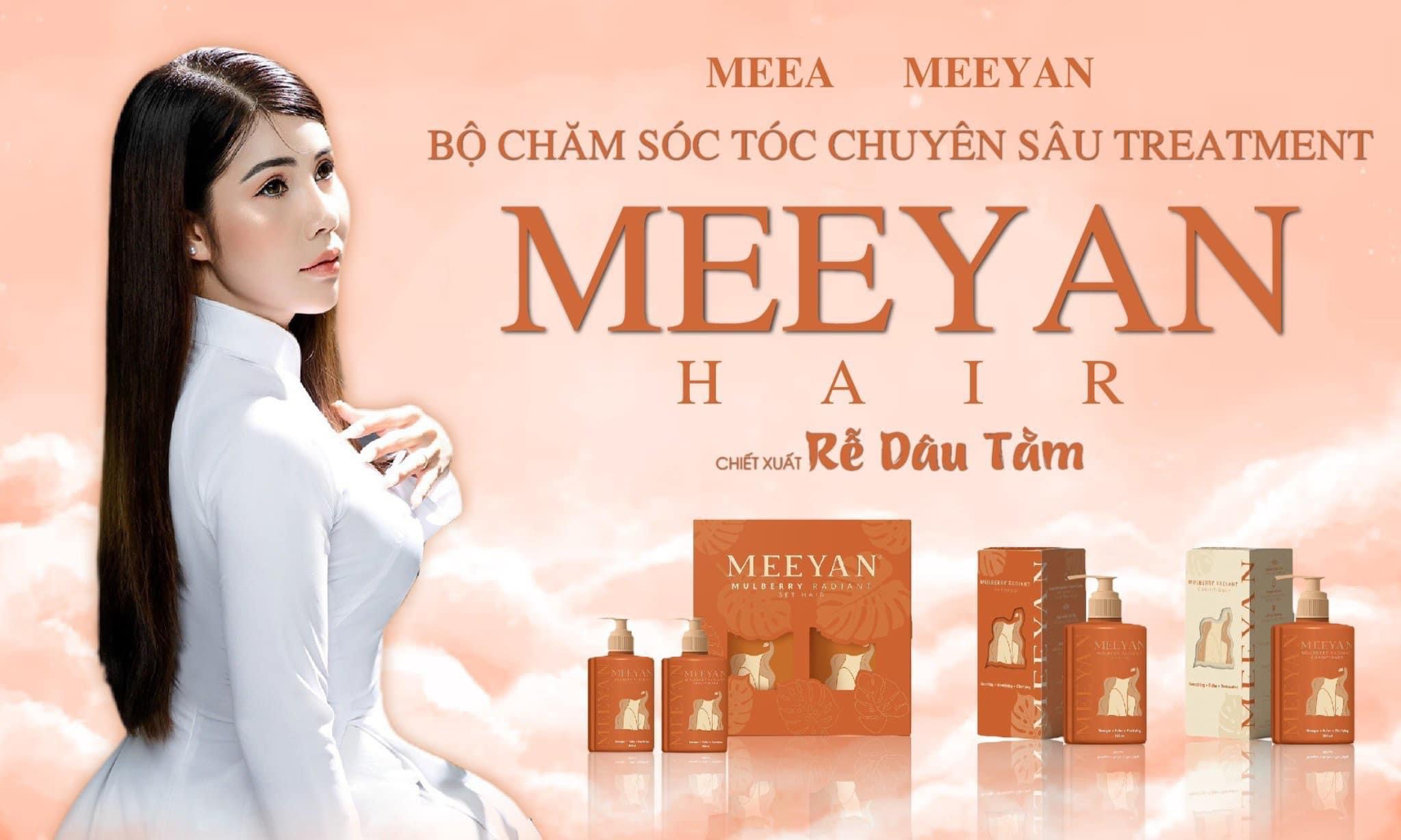  COMBO GỘI XẢ MEEYAN :- Dầu gội Mulberry Radiant với công thức kết hợp đặc biệt từ chiết xuất thiên nhiên như rễ dâu tằm, lô hội , dầu olive, vitamin B5 sẽ mang đến cho bạn một mái tóc chắc khoẻ, bóng mượt, sạch gàu. Ngoài ra sự có mặt của hai thành phần 