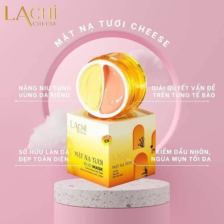 Mặt Nạ Tươi Lachi Cheese đặp một lần là thấy yêu em một đời