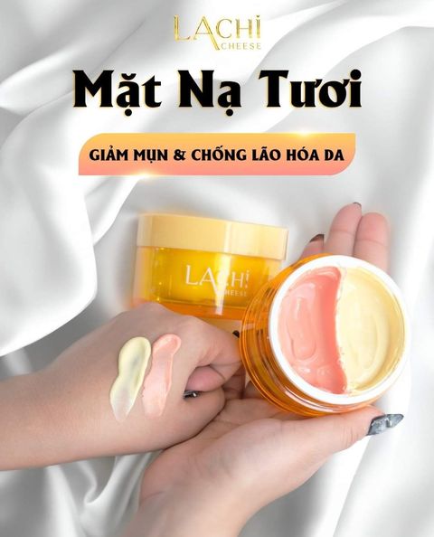 Mặt Nạ Tươi Lachi Cheese đặp một lần là thấy yêu em một đời