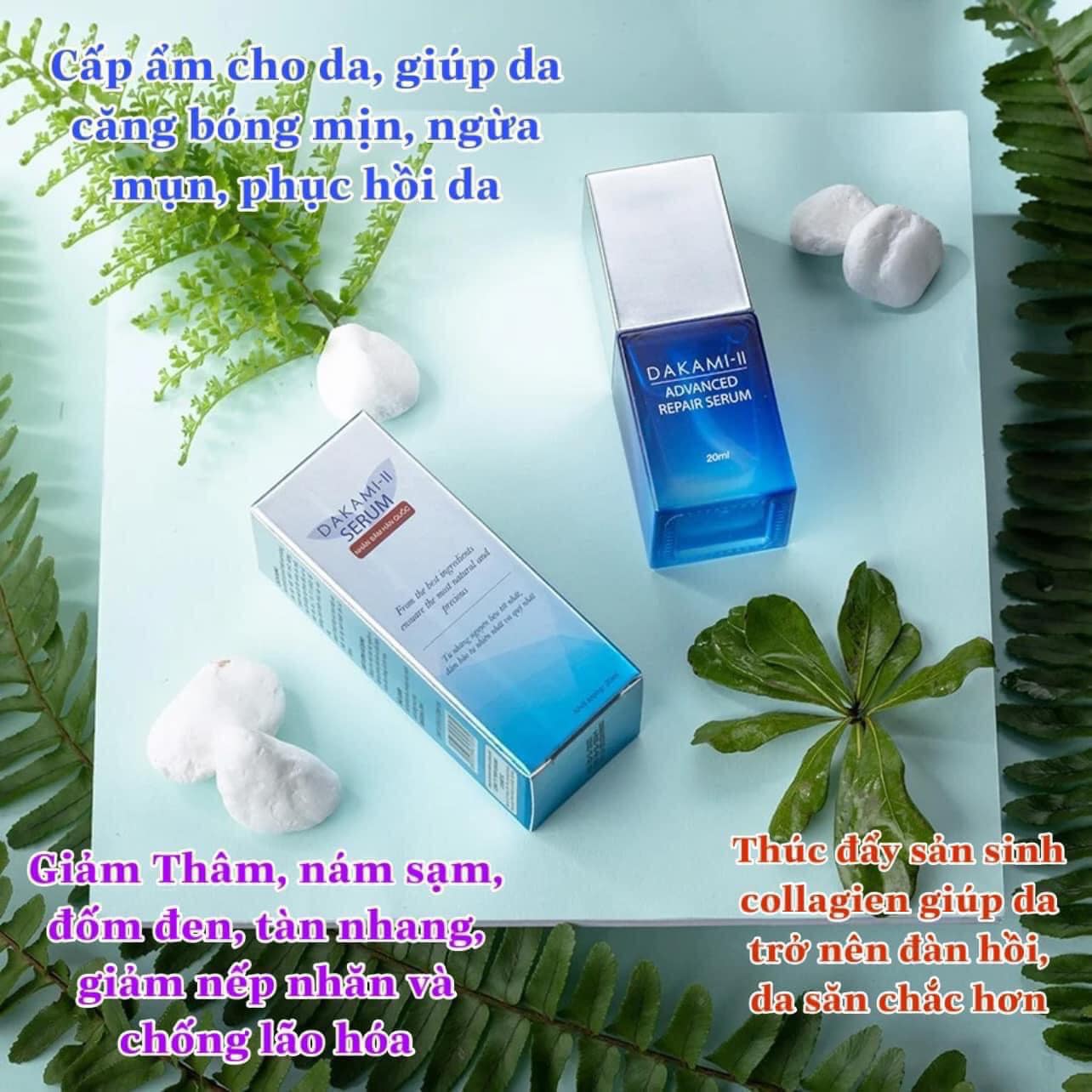 Serum Dưỡng Trắng Da Mờ Thâm Nám Tàn Nhang Phục Hồi Da Dakami-II