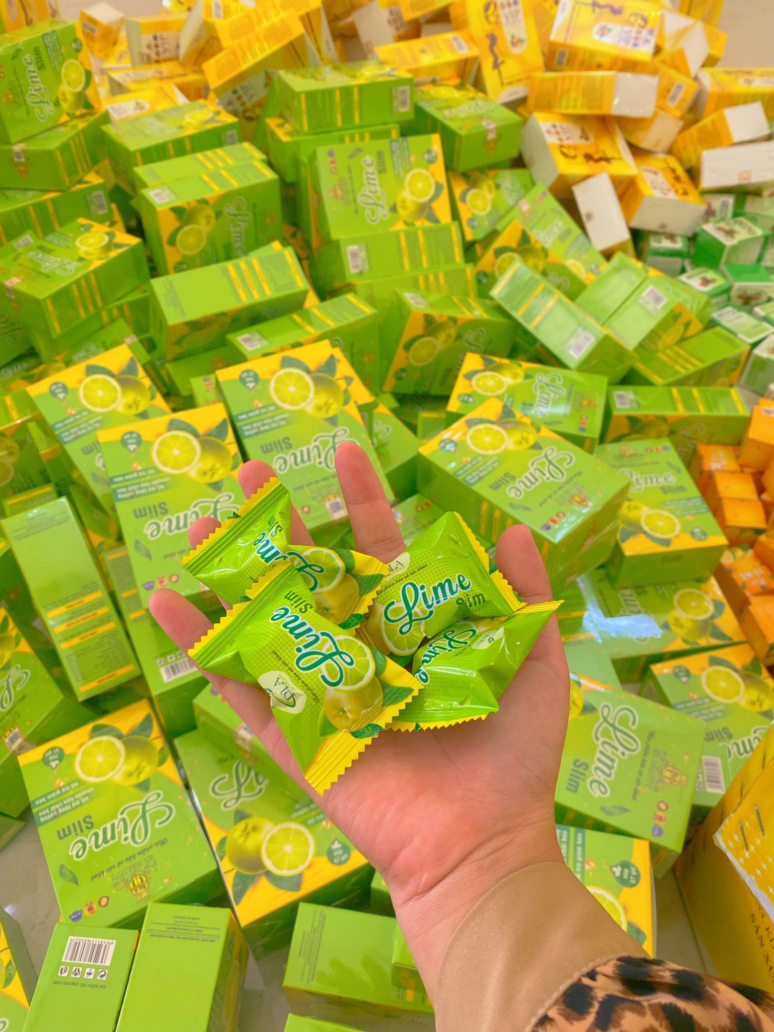 Kẹo Giảm Cân Chanh Lime Slim Ez Beauty