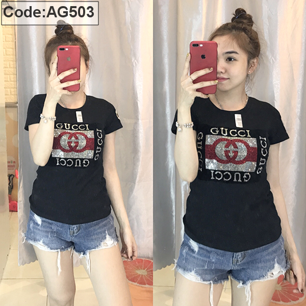 Áo nữ body đính đá sang trọng