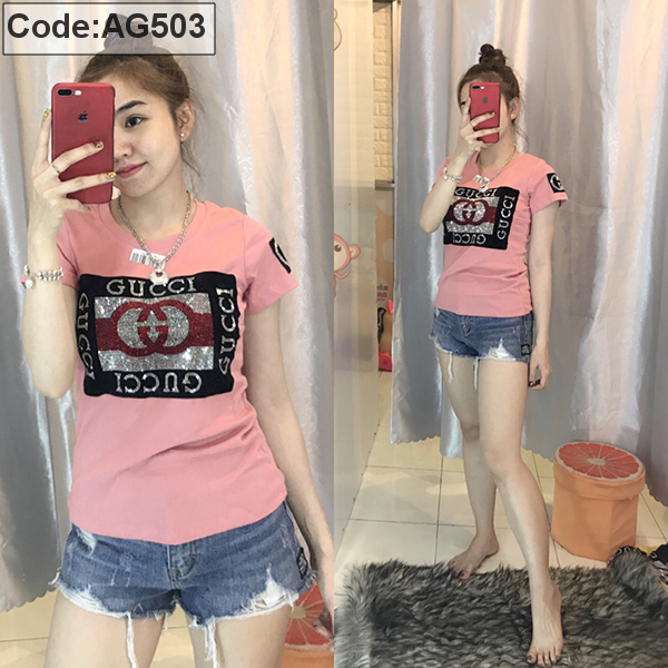 Áo nữ body đính đá sang trọng