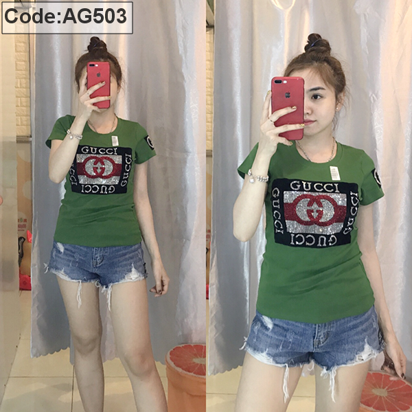 Áo nữ body đính đá sang trọng