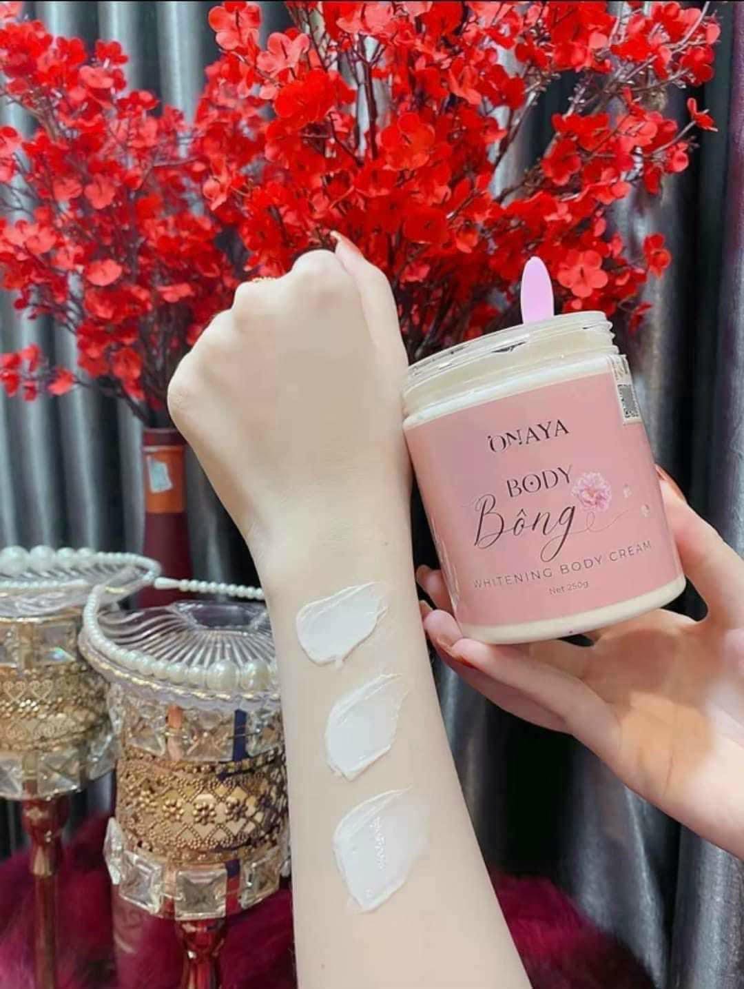 Kem body bông cho làn da trắng sáng rạng rỡ