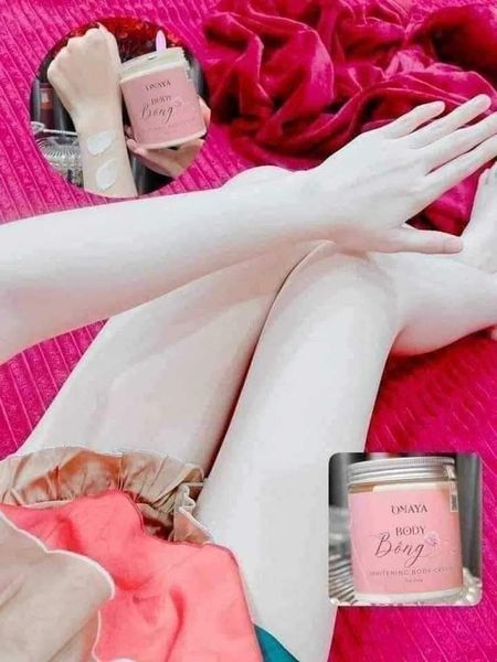 Kem body bông cho làn da trắng sáng rạng rỡ