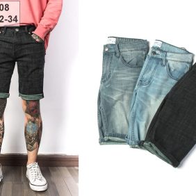 Short jeans nam cao cấp xuất khẩu