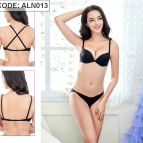 Áo ngực nữ trơn cày trước dây mặc