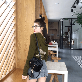 Áo khoác thun thêu BBR phối nón to