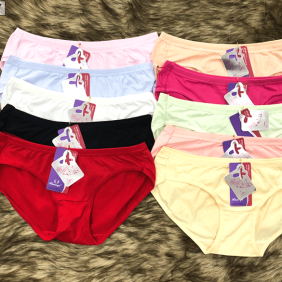 Lót nữ trơn viền thun cotton