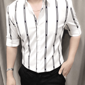 Sơ mi nam hàn quốc sọc dọc