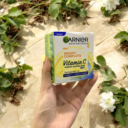 Thành phần chính nổi bật Mặt Nạ Ngủ Garnier Bright Complete Vitamin C Yoghurt Sleeping Mask 50ml