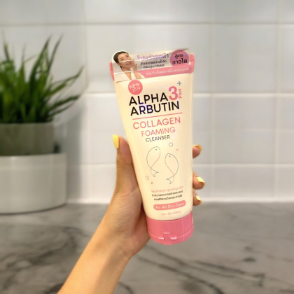 Sữa Rửa Mặt Trắng Da  Alpha Arbutin 3 Plus+ Precious Skin Thái Lan 120ml