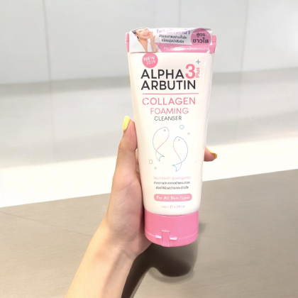 Sữa Rửa Mặt Trắng Da  Alpha Arbutin 3 Plus+ Precious Skin Thái Lan 120ml
