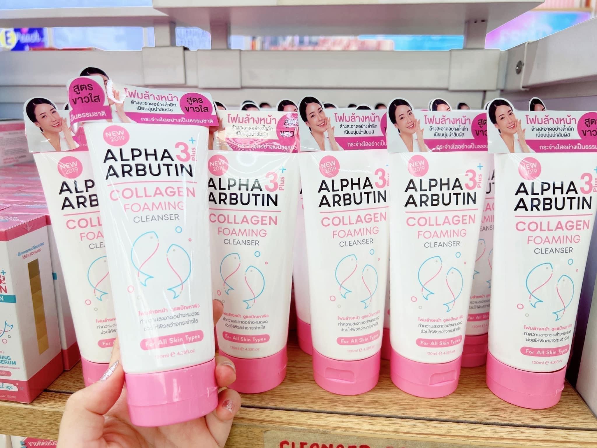 Sữa Rửa Mặt Trắng Da  Alpha Arbutin 3 Plus+ Precious Skin Thái Lan 120ml