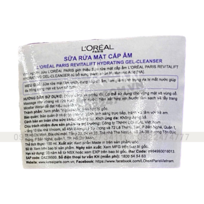 Sữa Rửa Mặt L