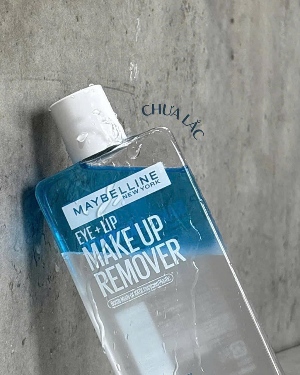 Nước Tẩy Trang Dành Cho Mắt Môi Maybelline Eye & Lip Makeup Remover 150ml