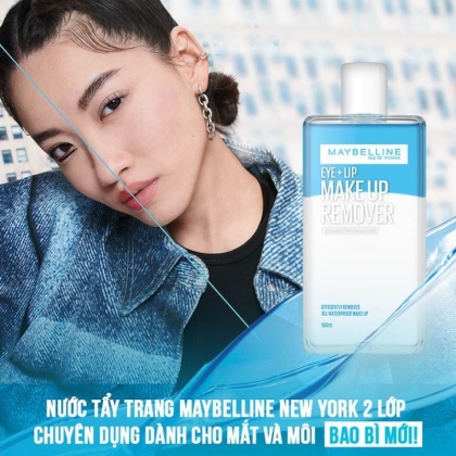 Nước Tẩy Trang Maybelline Eye & Lip Makeup Remover 150ml