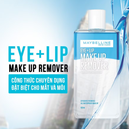 Nước Tẩy Trang Maybelline Eye & Lip Makeup Remover 150ml