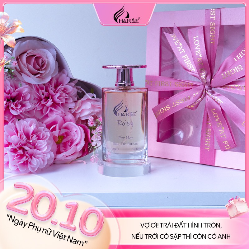 Cùng nước hoa Charme đem những món quà ngọt ngào đến những người phụ nữ yêu thương nhân ngày 20/10