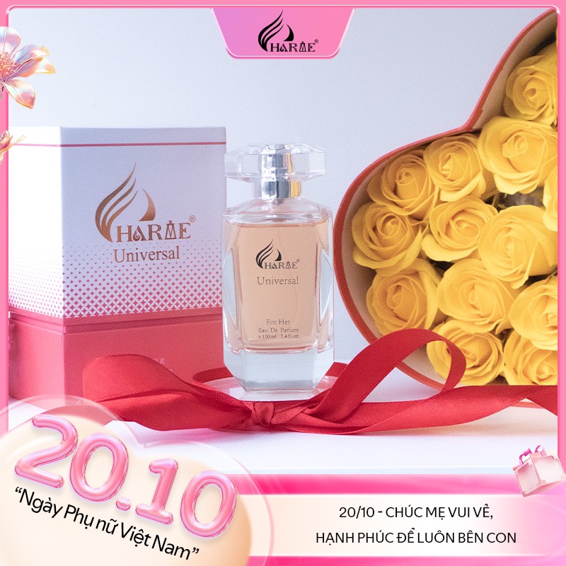 Cùng nước hoa Charme đem những món quà ngọt ngào đến những người phụ nữ yêu thương nhân ngày 20/10