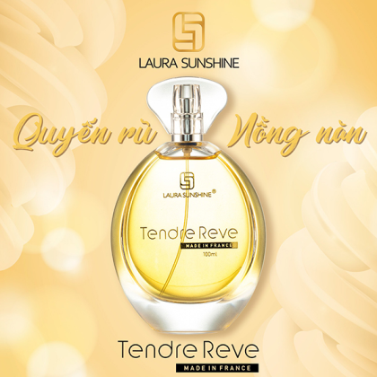 Nước Hoa Nữ Laura Sunshine Tendre Reve 100ml hé lộ về một mùi hương quyến rũ và mềm mại