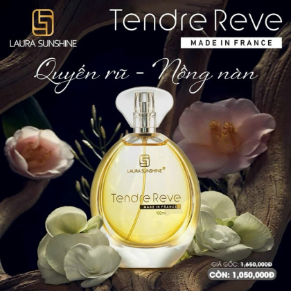 Nước Hoa Nữ Laura Sunshine Tendre Reve 100ml hé lộ về một mùi hương quyến rũ và mềm mại