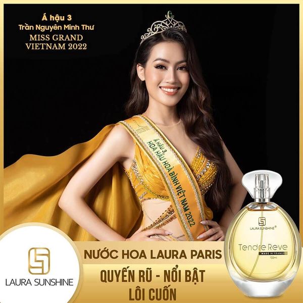Nước Hoa Nữ Laura Sunshine Tendre Reve 100ml hé lộ về một mùi hương quyến rũ và mềm mại