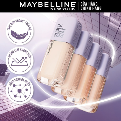 Kem Nền Maybelline New York Nắp Tím Lâu Trôi  Super Stay Up To 30H SPF16 35ml