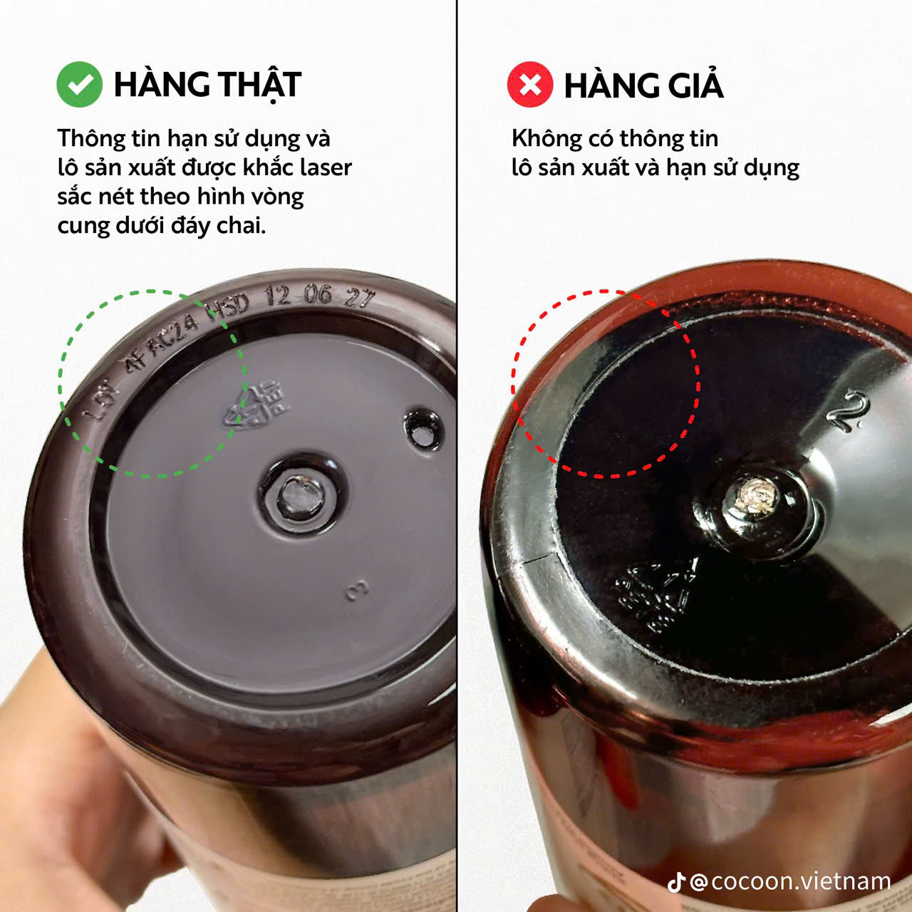 Cảnh Báo Hàng Giả Nước Tẩy Trang Cocoon
