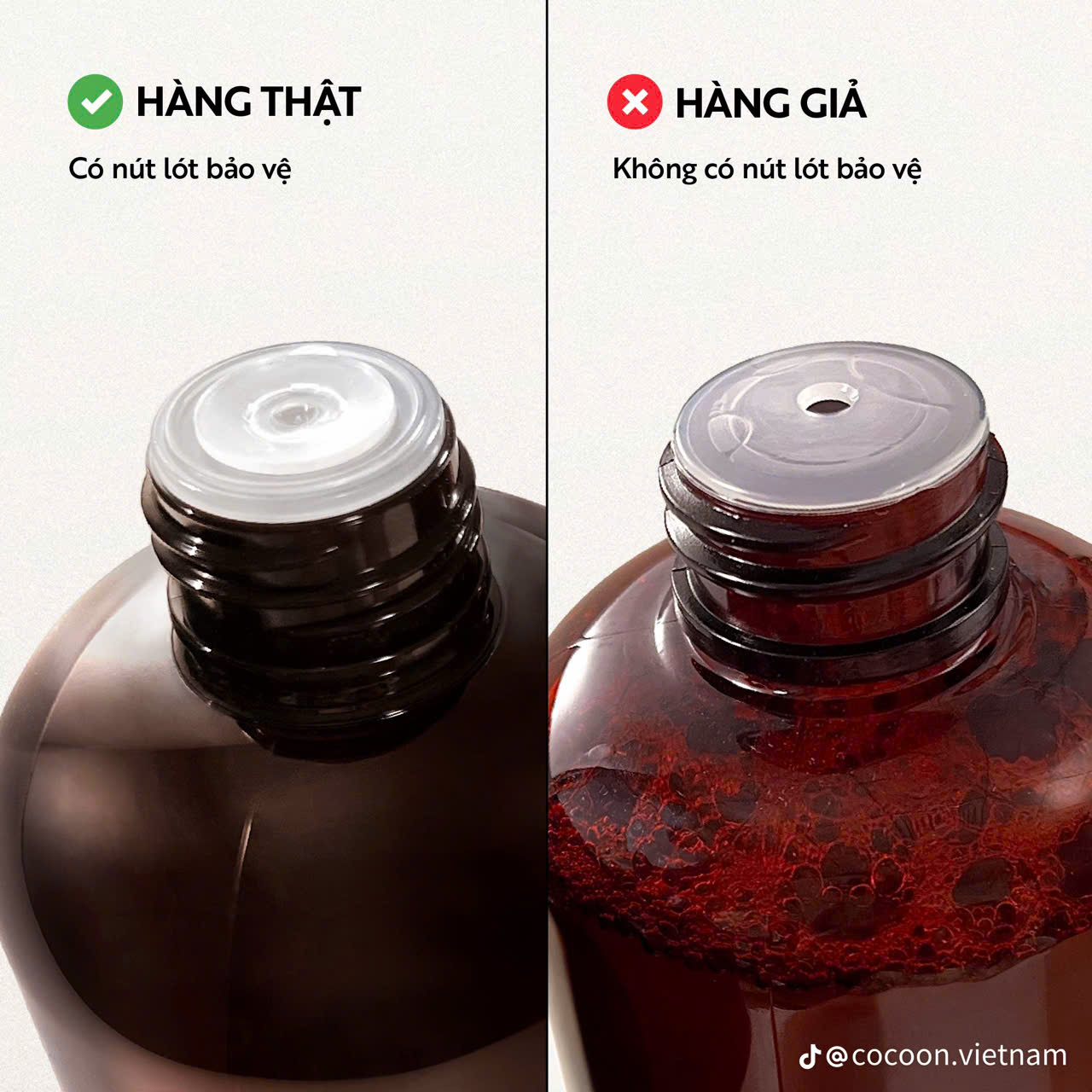 Cảnh Báo Hàng Giả Nước Tẩy Trang Cocoon