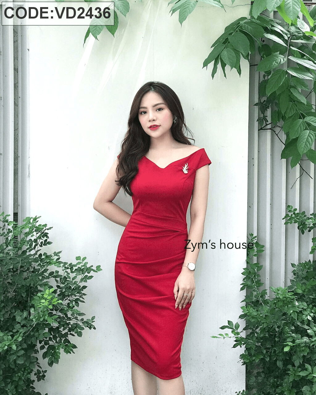 Đầm trễ vai đỏ V1288 dự tiệc Mie Design kèm ảnh thật - Đầm, váy nữ |  ThờiTrangNữ.vn
