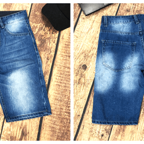 Sỉ quần short jean màu xanh