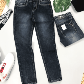 Xưởng sỉ quần jean nam dài đen wash