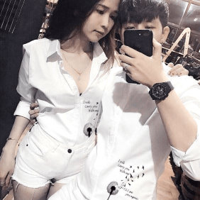 Sỉ sơ mi nam hàn quốc màu trắng tay dài